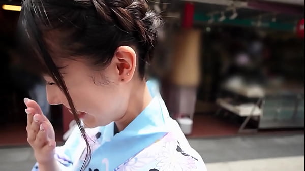 Whore Maya straddles her best friend's dick in a neat yukata