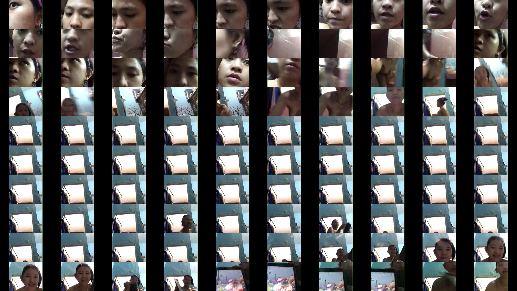 Indonesian girl taking bath on webcam 预览图