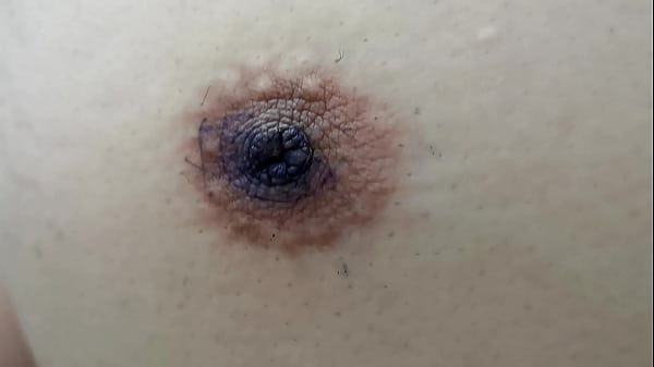 biting man nipple