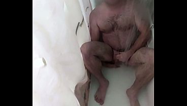 Stroking in the Shower