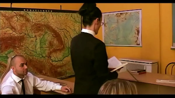 THE TEACHER DOGGY OVER THE DESK TAKES A NICE COCK ACTUALLY 2