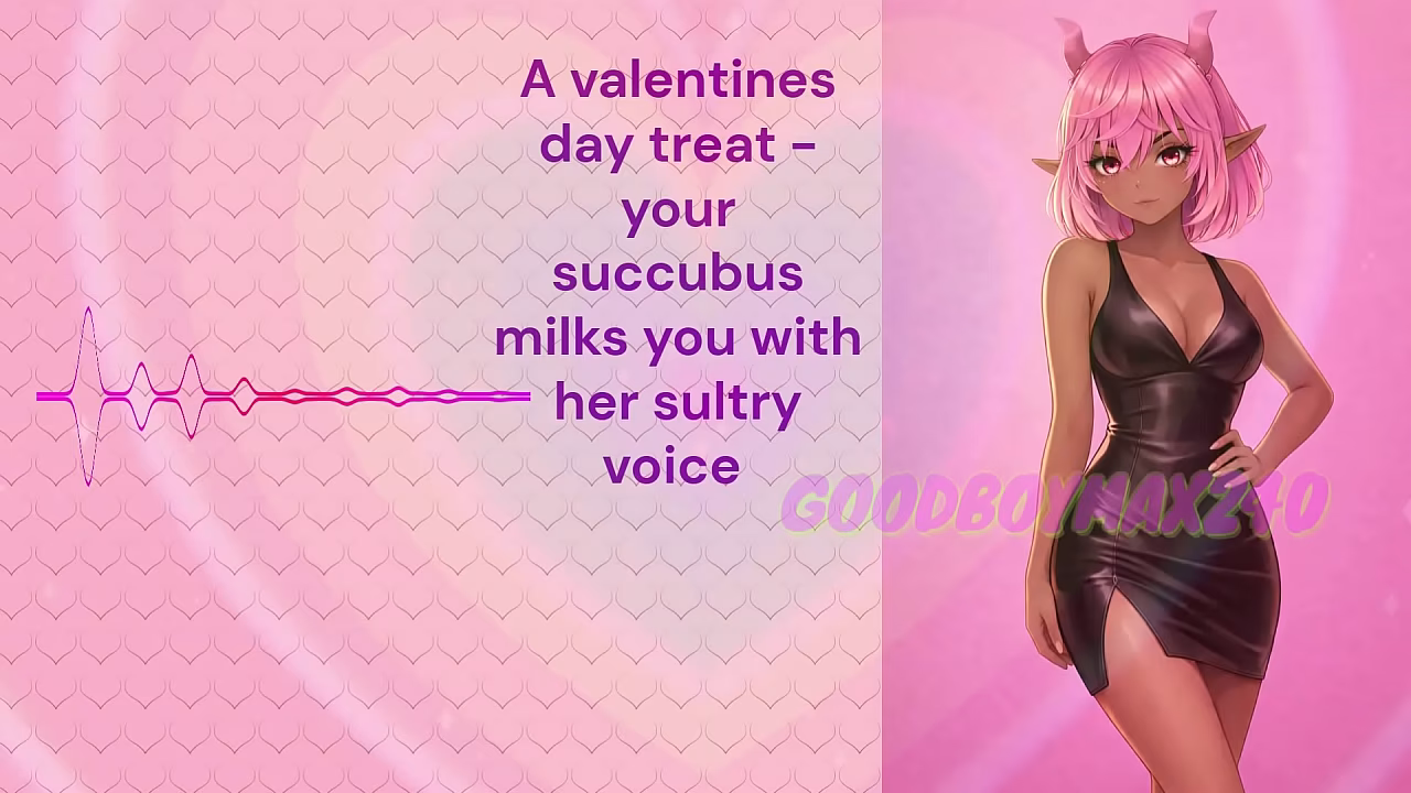 [F4M] Valentine'_s Day special, your succubus gf milks your cock with her voice joi valentine'_s gift, mind fuck jerk off instruction