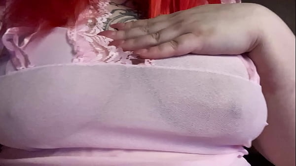 Boobs bouncing/long nails/hard nipples