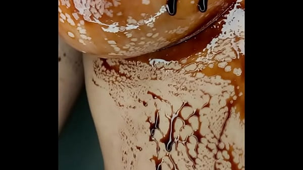 Sexy Erotic 21 Years Old Teen Playing With Her Delicious Boobs & Pussy With Chocolate Syrup Valentine Special