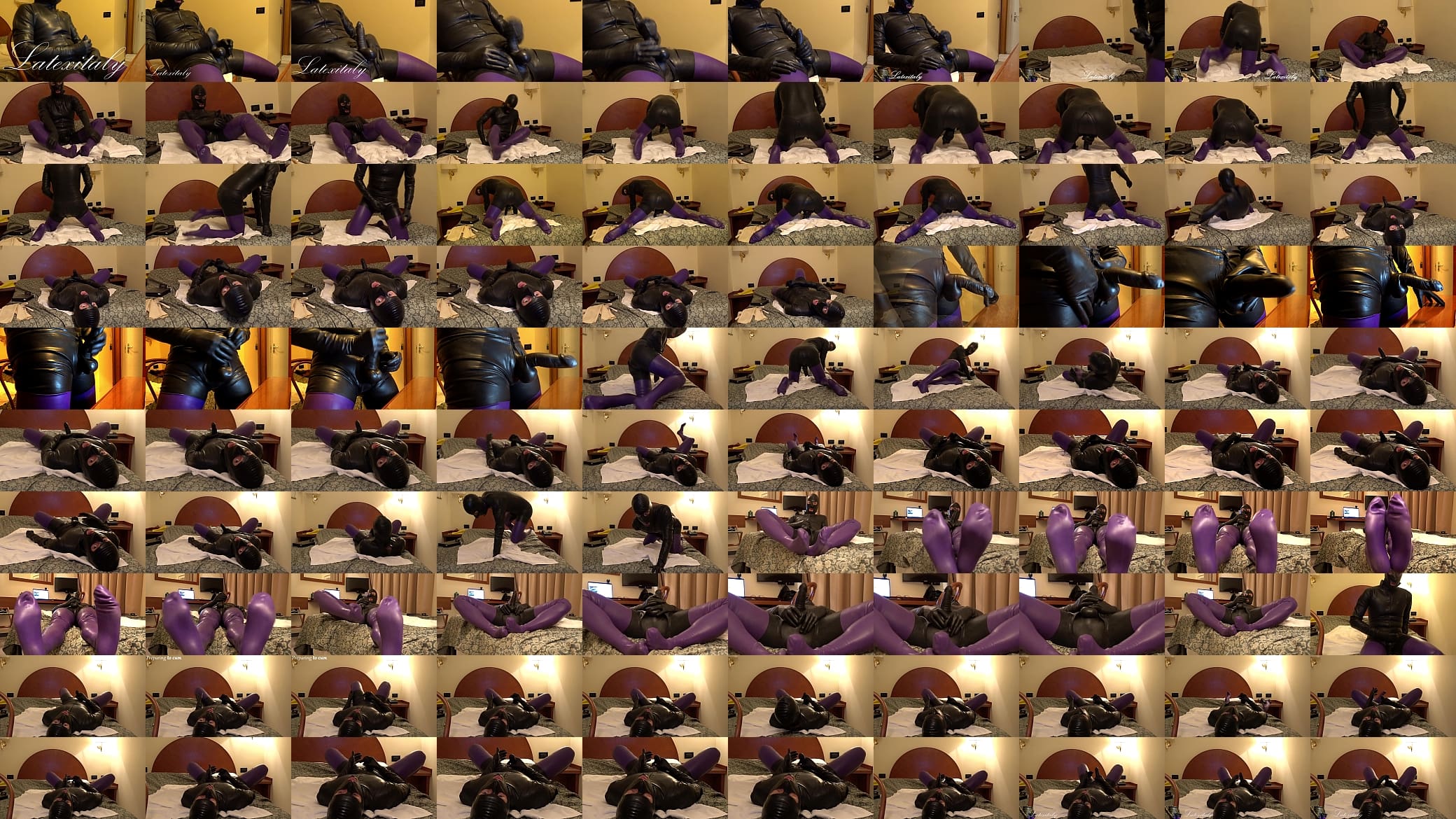 Big cumshot and huge pleasure in latex 预览图