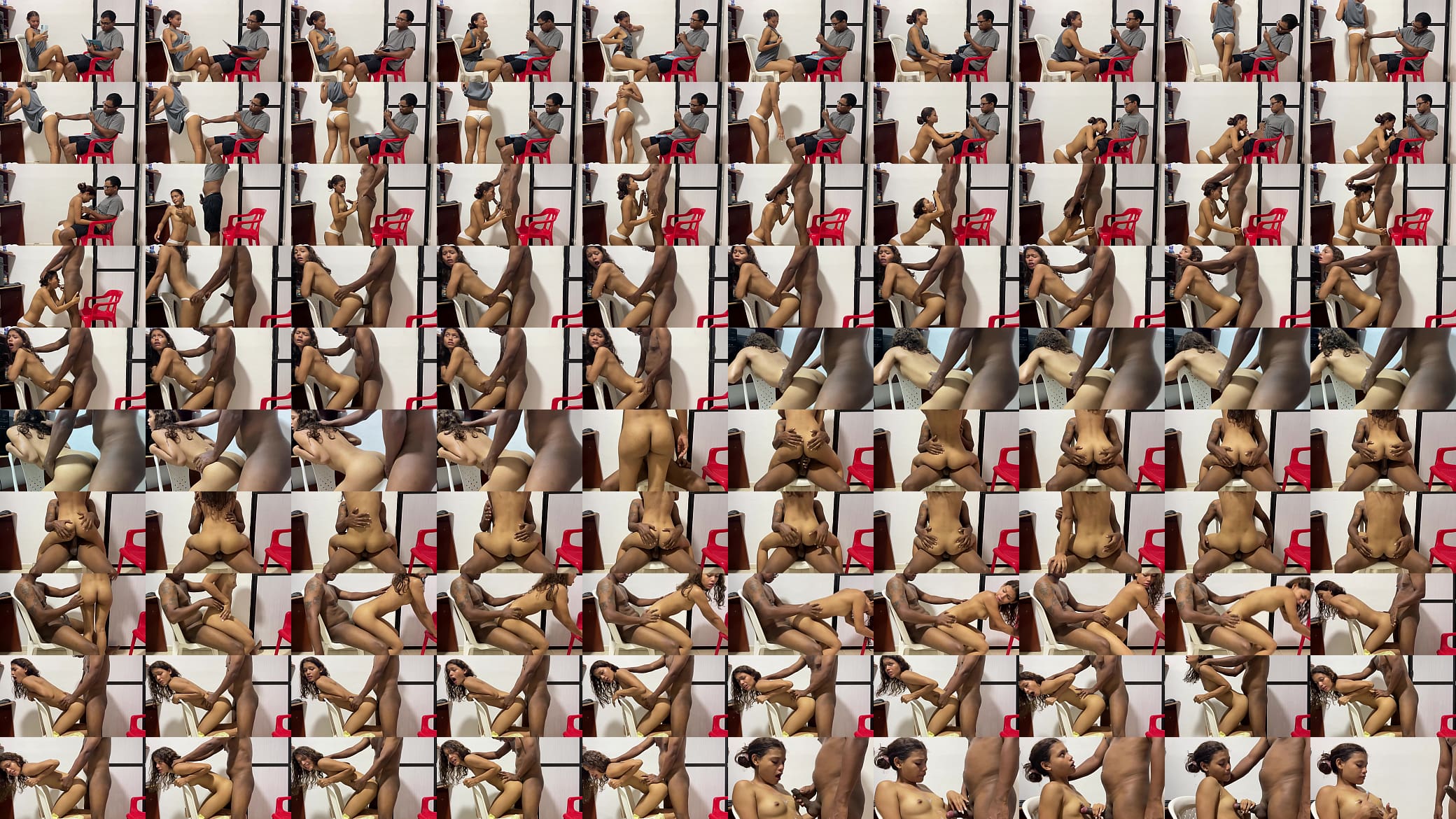 I help my stepsister&#039;s whore take photos and she seduces me to fuck her pussy hard 预览图