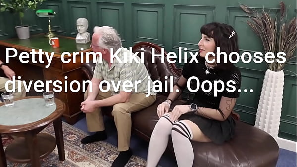 Kiki chooses community service. Mistake!