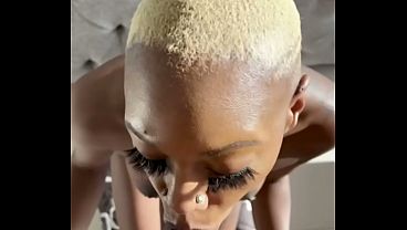 Ebony Slut Mani Muse Sucking Dick All Over Miami Hotel Room Early Morning
