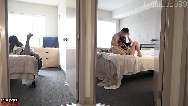 Fuck my roommate's boyfriend when she's taking a shower at college residence