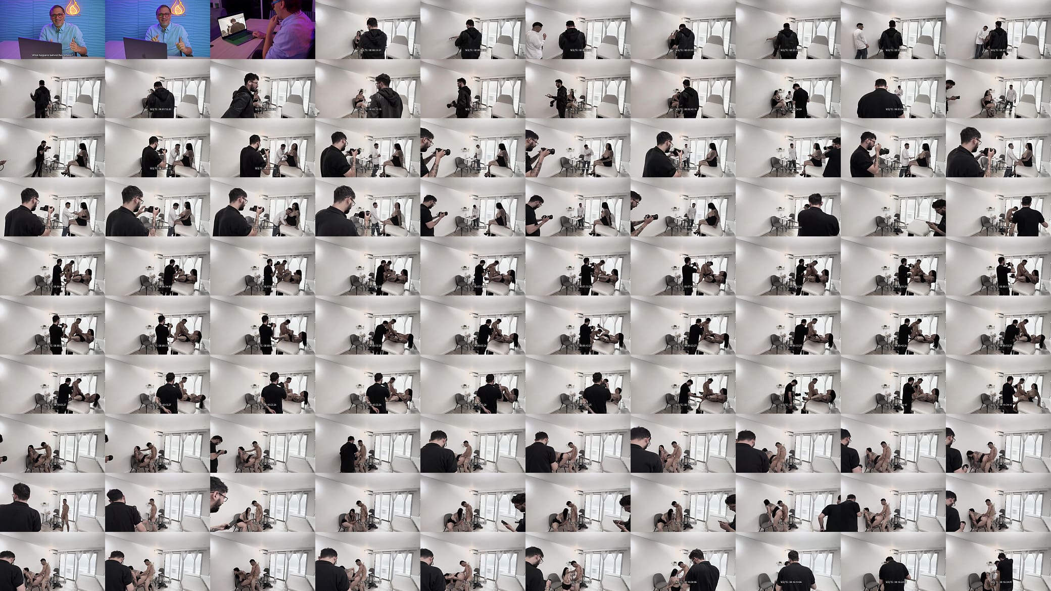 Juan Bustos VOYEUR #02 Zamantha Lopez &amp; Ray Dimarco - Behind the Porn 预览图