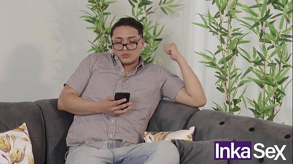 I discover my shy brunette employee and fuck her in the anus.