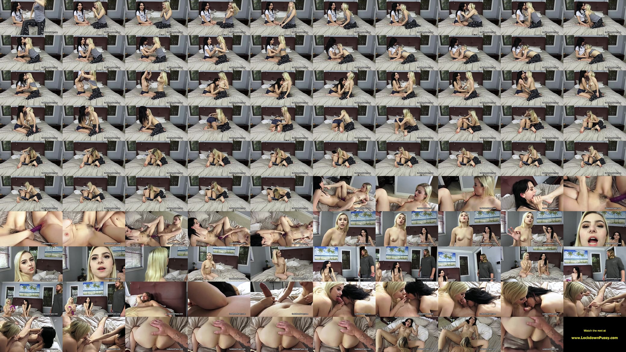 Joining sexy roommates for a naughty threeway 预览图