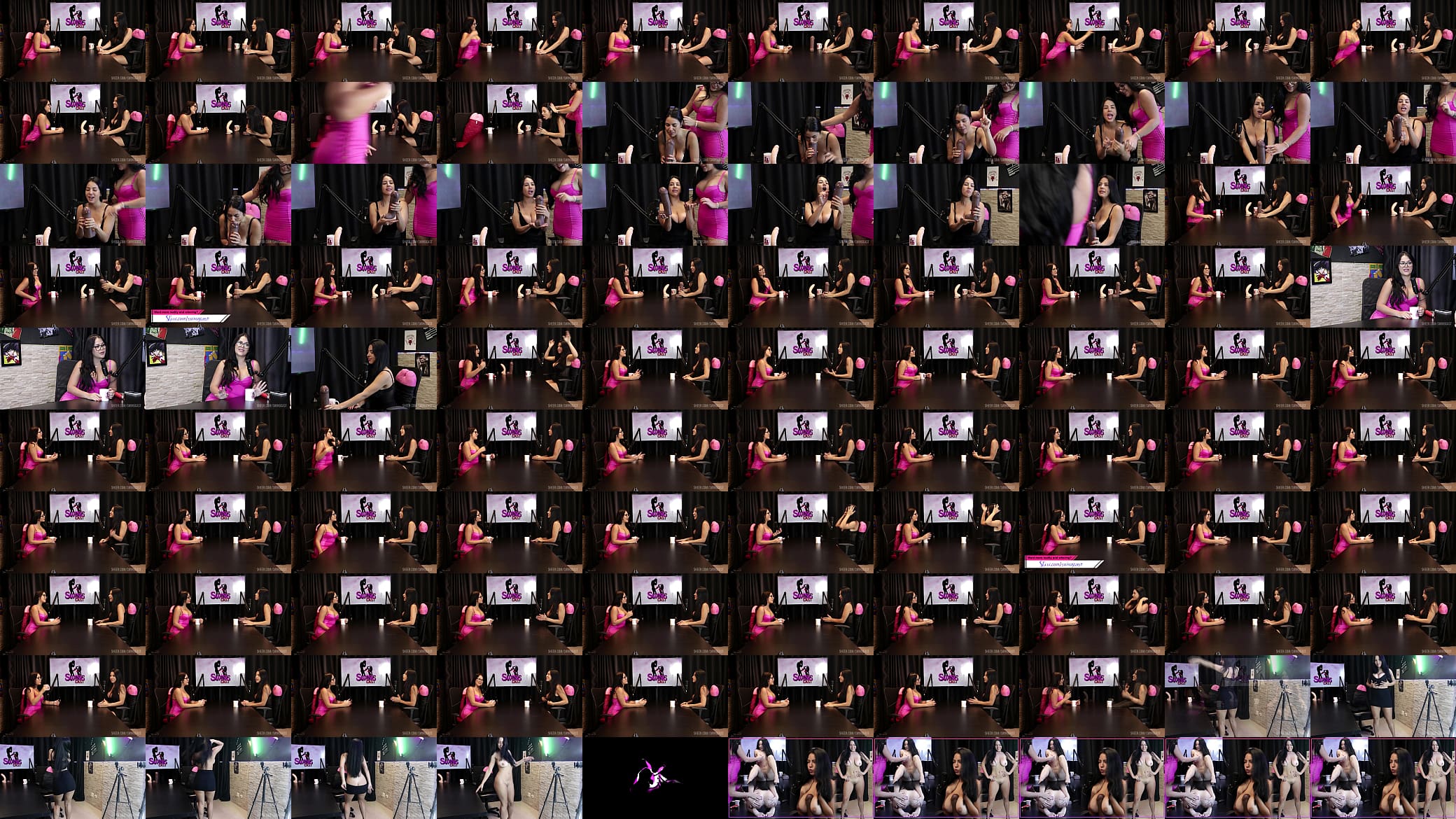 COMPILADO DA ANABELE NOGUEIRA NO SWING CAST COM TIFANY ROCHA (WATCH ON: SHEER/RED) 预览图