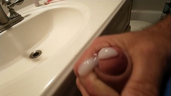 Quick masterbation and cum