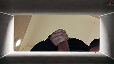 Are you hiding in the trash bin to watch me masturbate?
