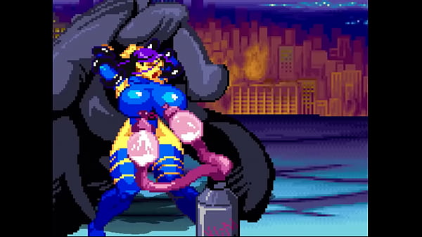 Mugen Psylocke Melkt Und Spielt Mit Titten
