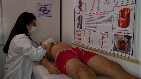 Nurse gets excited by patient's erection