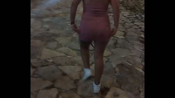 Exhibiendome en un pueblo magico