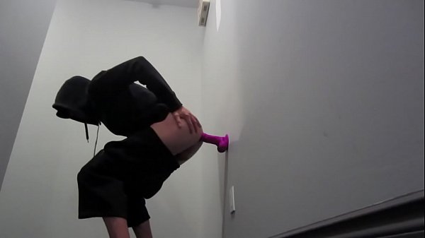 Download Video - MVI 1423&period;MOV FUCKING MY HUGE PURPLE DILDO IN A PUBLIC STORAGE ROOM