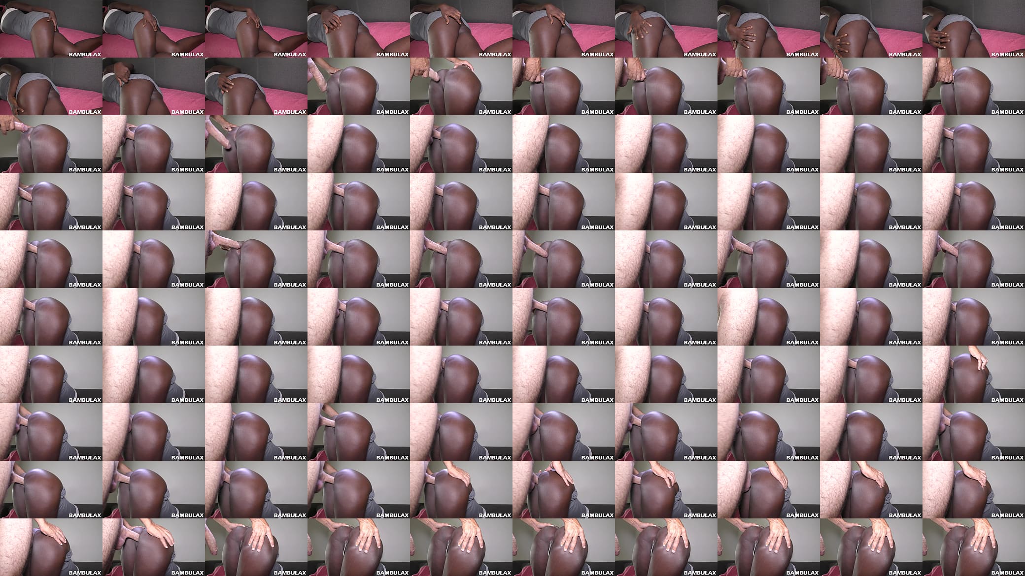 Teen black pussy inflated and cum filled up 预览图