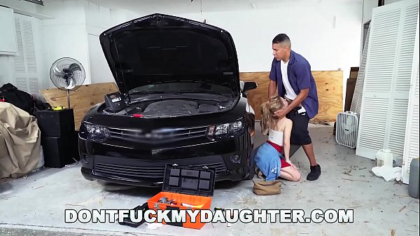 DON'T FUCK MY step DAUGHTER - 18 Year Old Teen Lilly Ford Fucks Her step Dad's Friend Like A Little Slut!
