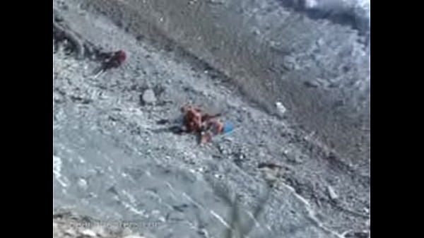 Amateur sex on the beach