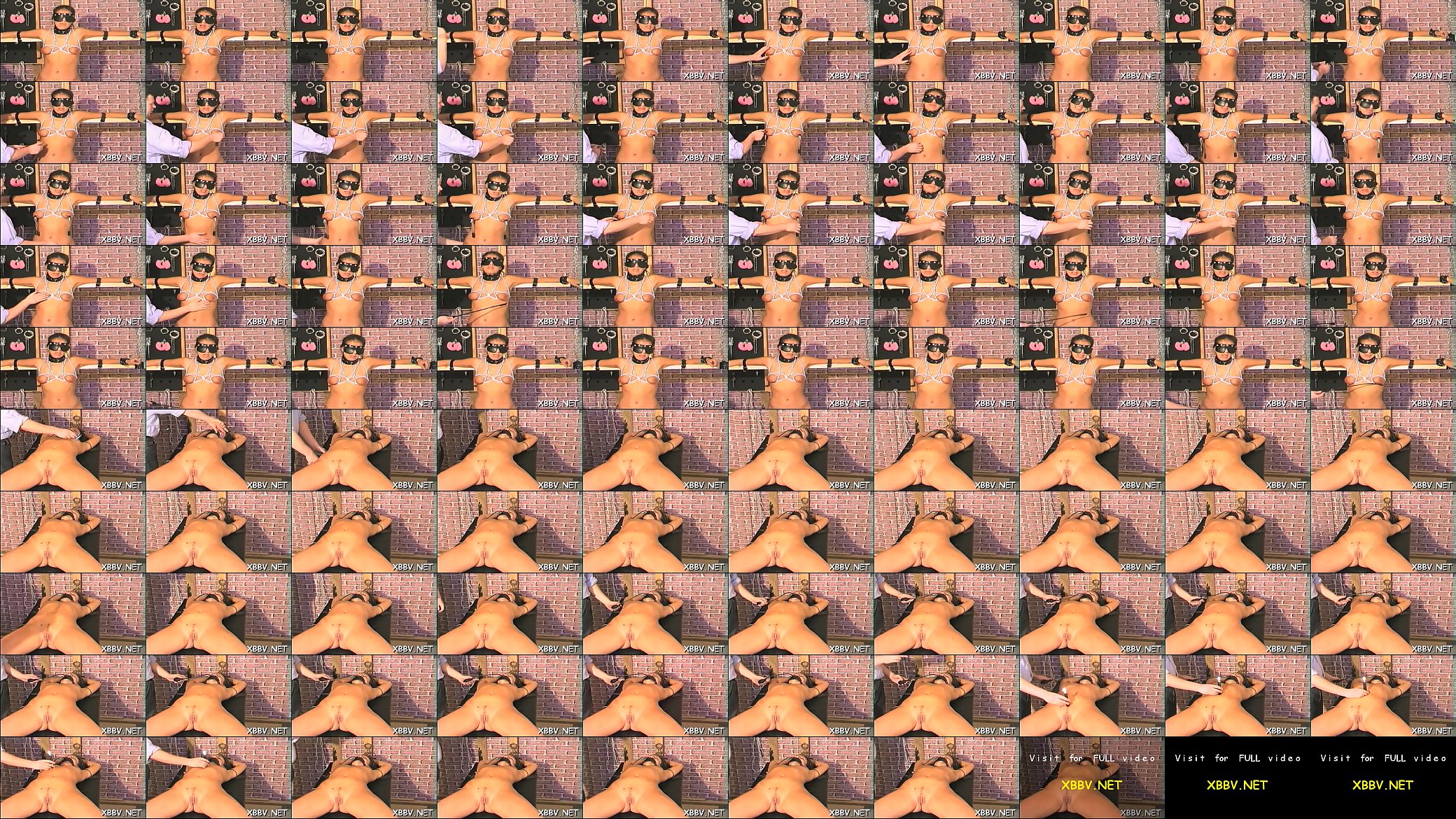 Dilettante sucks dildos with her tits bound up in ropes 预览图