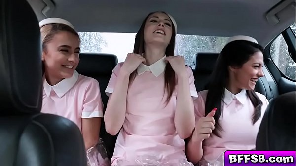 Hot teens ready for some hard pussy pummeling!
