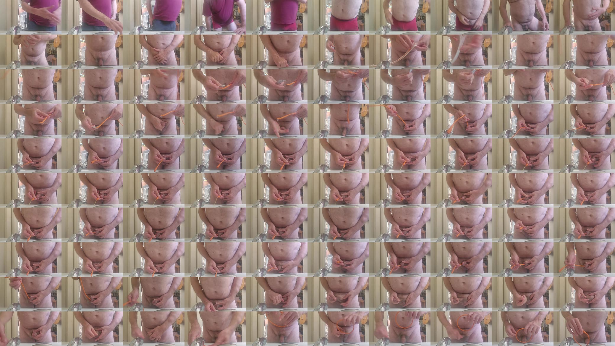 Stuffguy - #5 Horned and needing to take a piss. Used a catheter to release the piss and stroke my cock from the inside- May 22, 2025 预览图