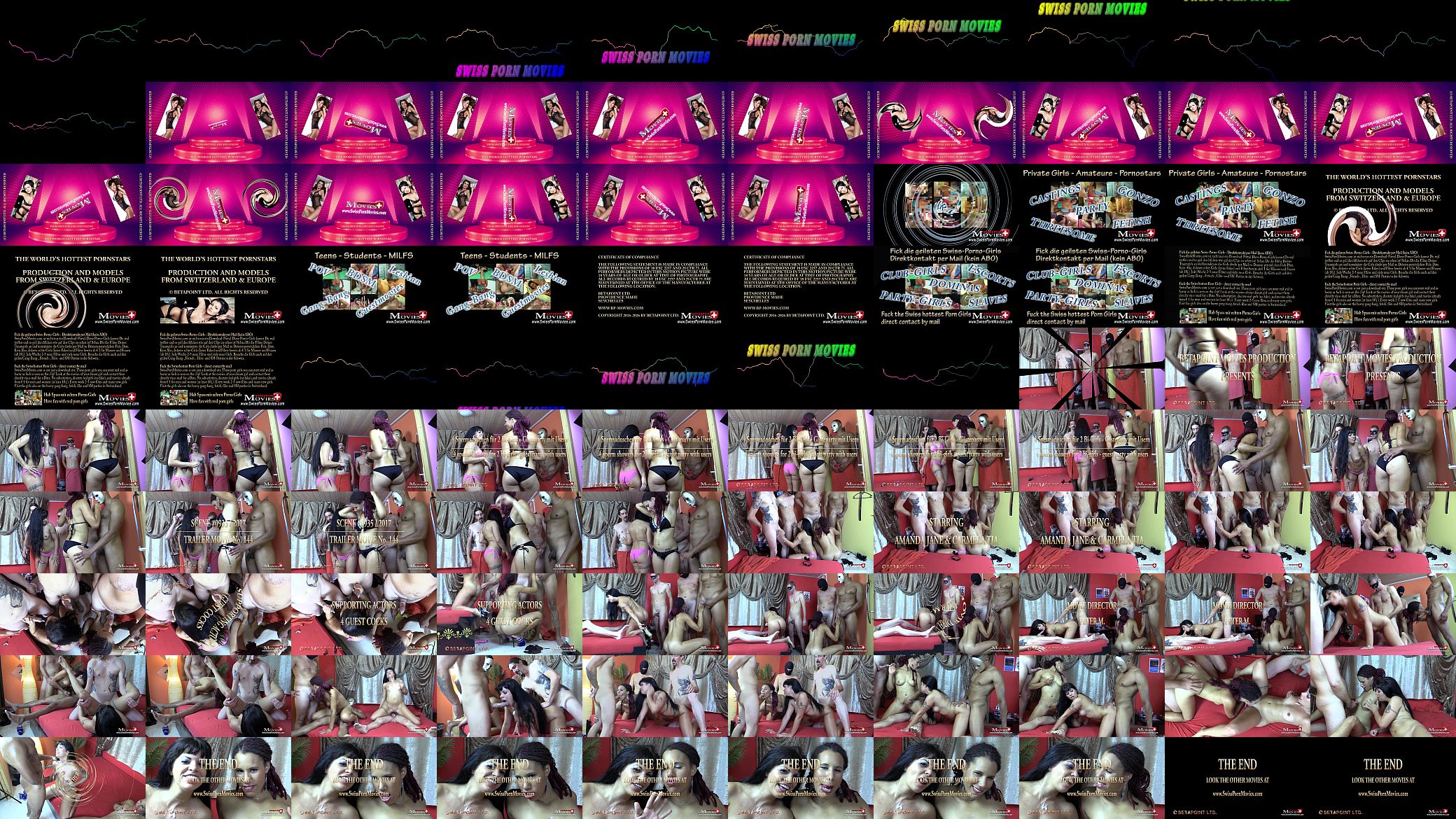 4 Spermaduschen f&uuml;r 2 Bi-Girls - G&auml;steparty mit Usern - SPM AmandaCarmela TR144 预览图
