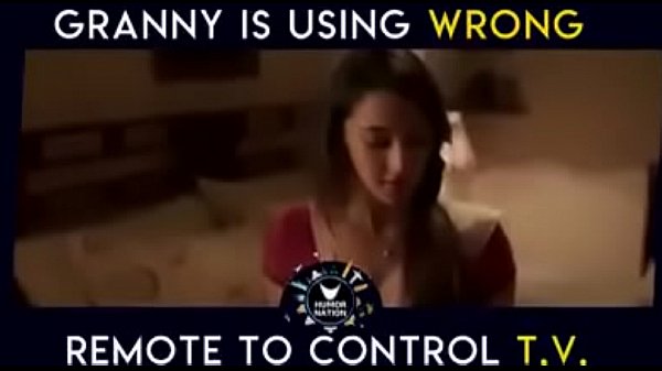 Granny used wrong remote control