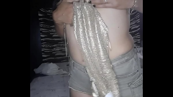 Karely with her rich pink thong