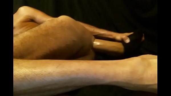 Work my sub hole with a Ft Troff dildo. retro. ...