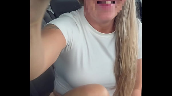 Doing a live cam show from my car for a real hunky guy