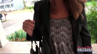 Lilly M Curvy Brunette MILF Sloppy Deepthroat Then Hard Anal Pounding