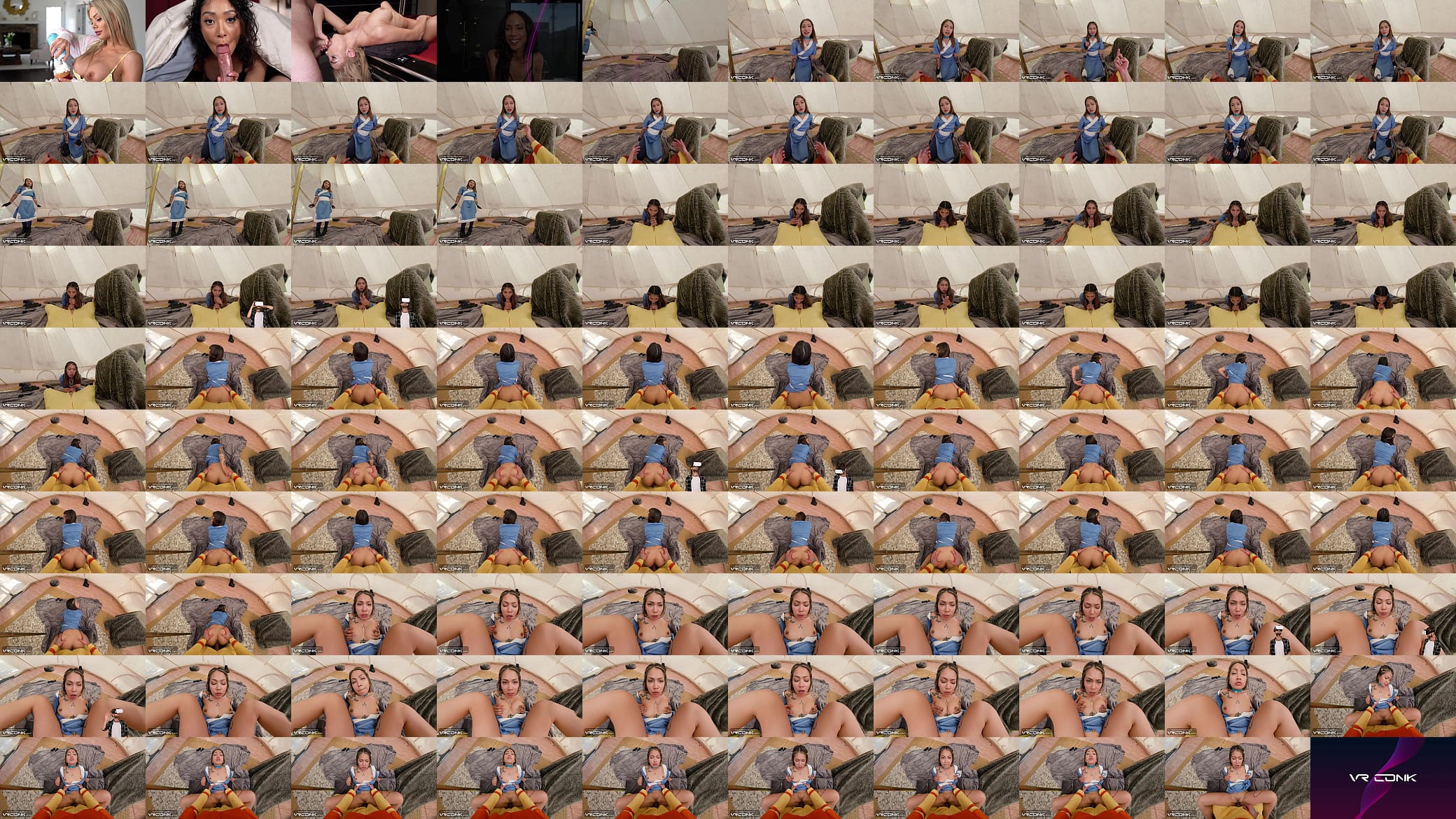 VR Conk: Asian Babe Katara Gets Fucked With Aang In The Avatar Cosplay Parody pt.3 预览图