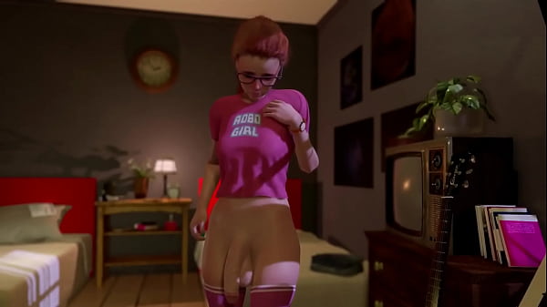 Download Video - The hacker hacked the girls and they grew dicks&excl; Dickgirls without hesitation decided to fuck each other - Animated Futanari Lesbians