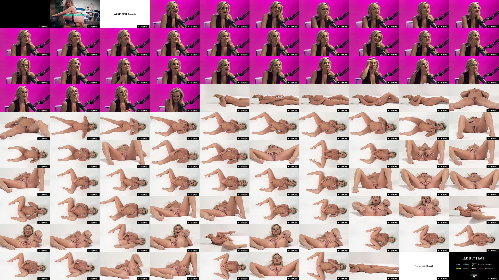 UP CLOSE - How Women Orgasm With The Superb Blake Blossom! SOLO FEMALE MASTURBATION! FULL SCENE 预览图