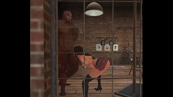 Lucky college chick gets to suck off handsome j...