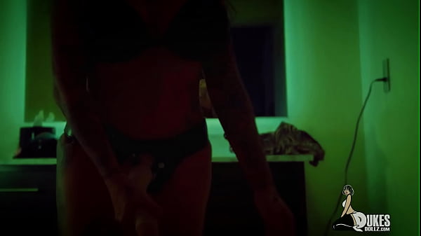 Hot tattooed Latina fucks Dukes Dollz Sex Toy