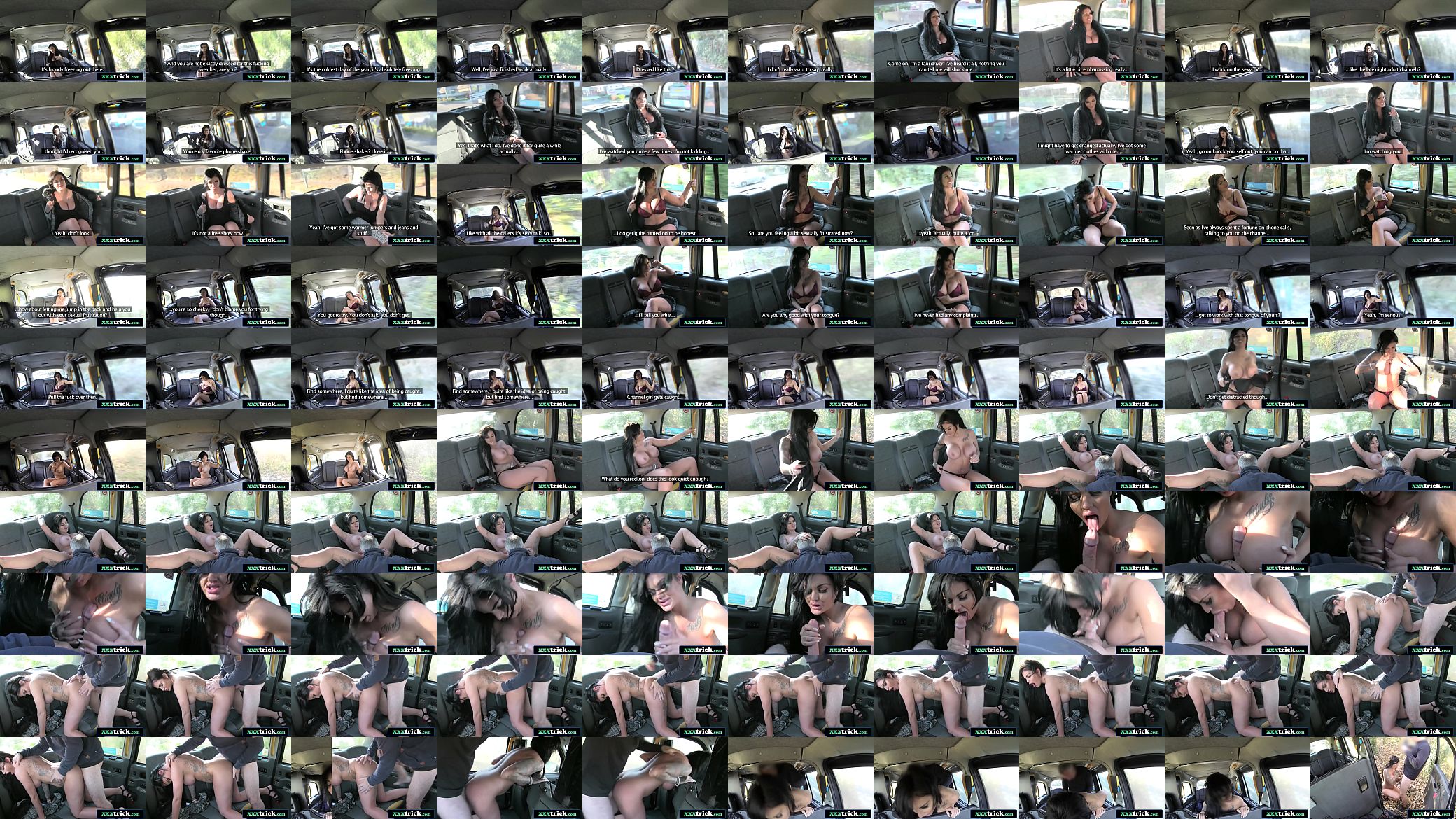 Adult TV Star Candy Sexton Fucked By Lucky Cab Driver 预览图