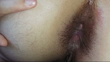 I'm licking my girlfriend's big ass (hot analingus)