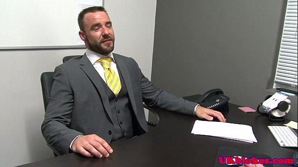 Download Video - British muscular stud sucks off his boss