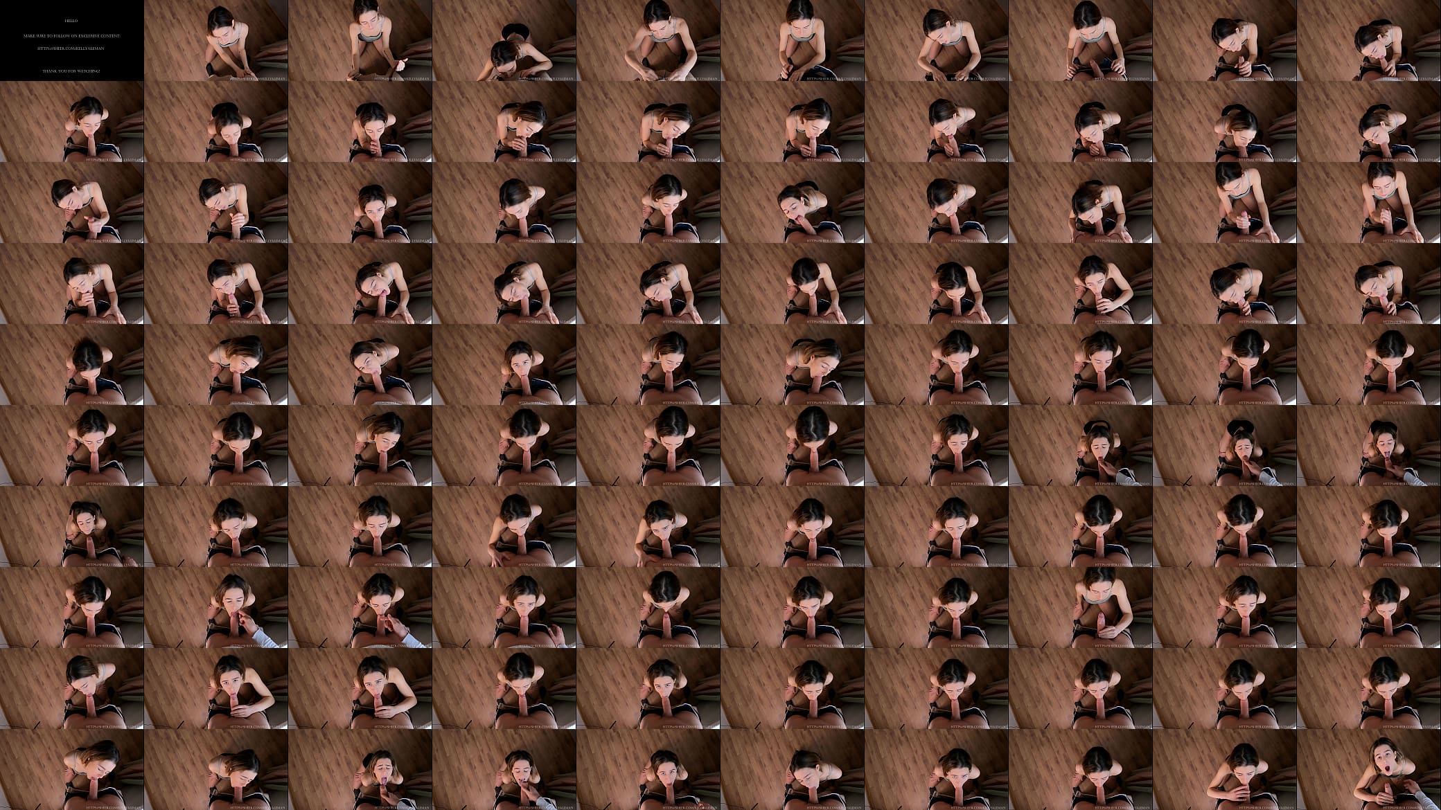 Skilled Blowjob With Double Facial Cumblast On Her Face 4K 预览图
