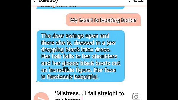 Sexting Mistress needs her worshipful dungeon boy