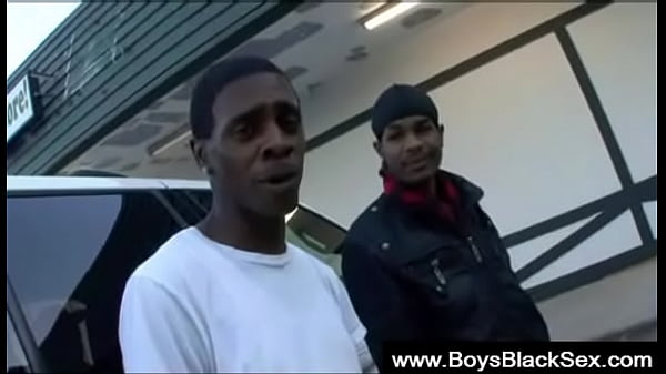Blacks Thugs Breaking Down Hard Sissy White Boy...