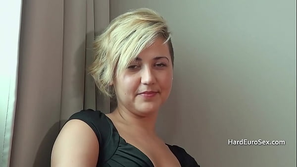 Thick thighed and big butt blonde teasing