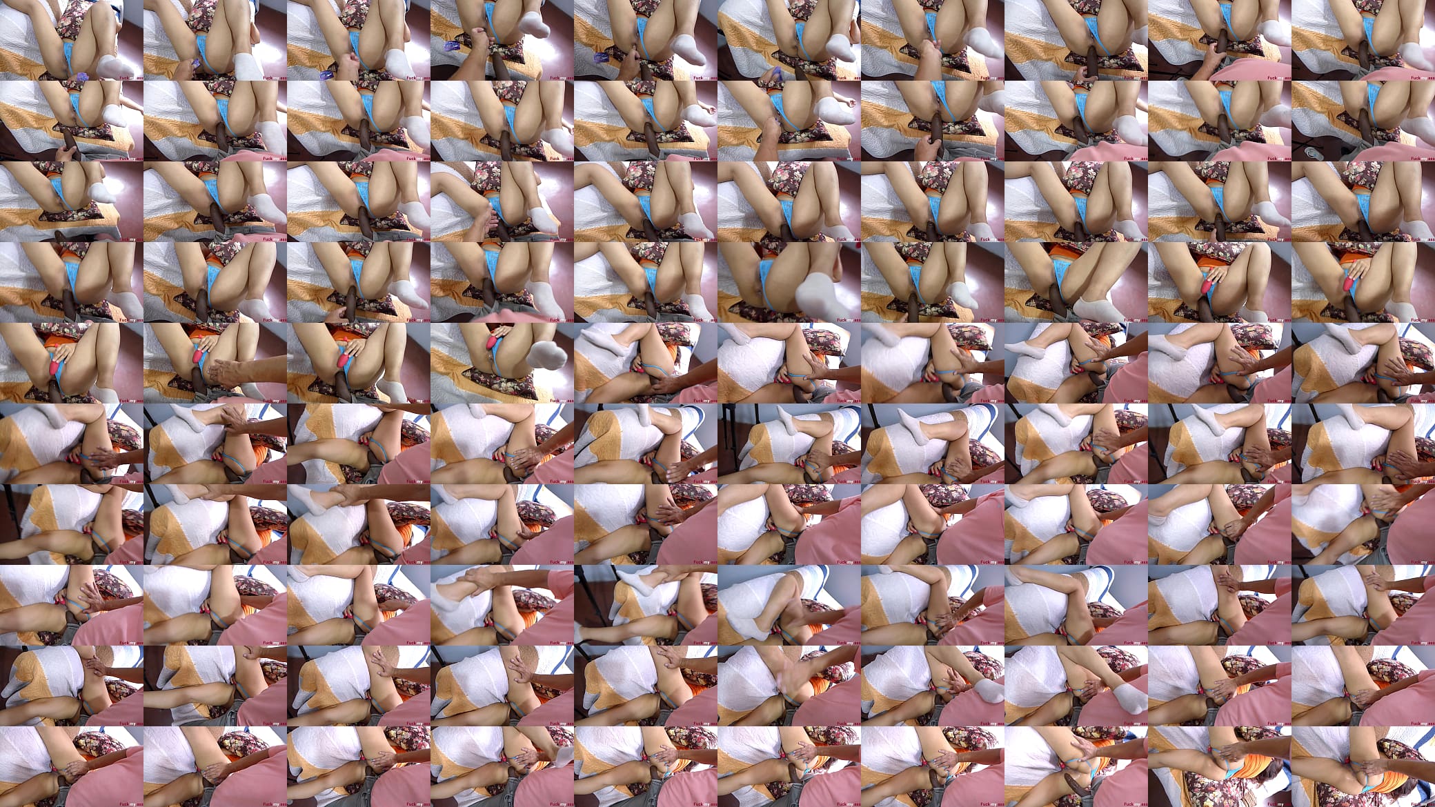 They ripped my ass with a huge dildo, it hurt and I had an amazing orgasm 预览图