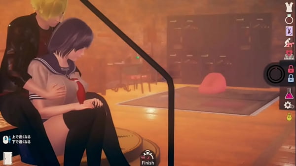 Download Video - 【性格機械的で無感情】 AI〇女プレイエロ動画&lpar;可愛いショートカット黒髪爆乳JK編 エッチシーンあり&rpar;リアル3DCGエロゲーム【ヘンタイゲーム 】