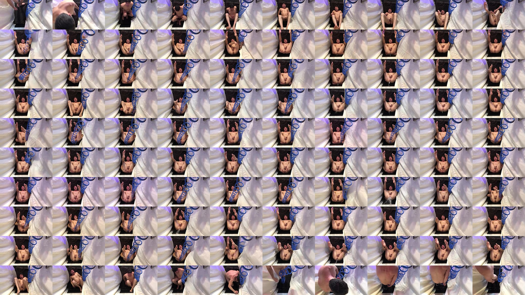 LOOKING AT MY ASSHOLE &amp; FEET FROM ABOVE WITH ENEMA 预览图